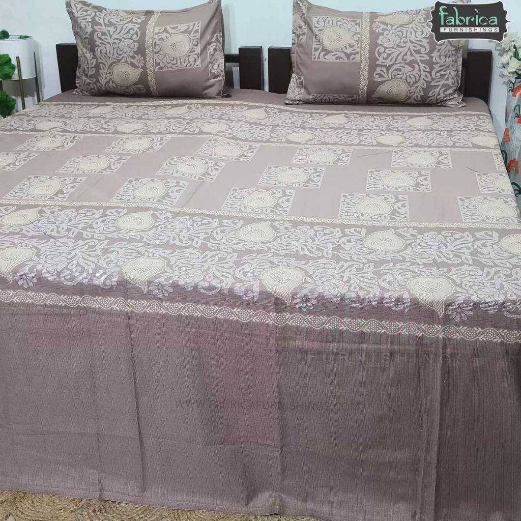 Glory Pure Cotton Premium King Size Bedsheet
