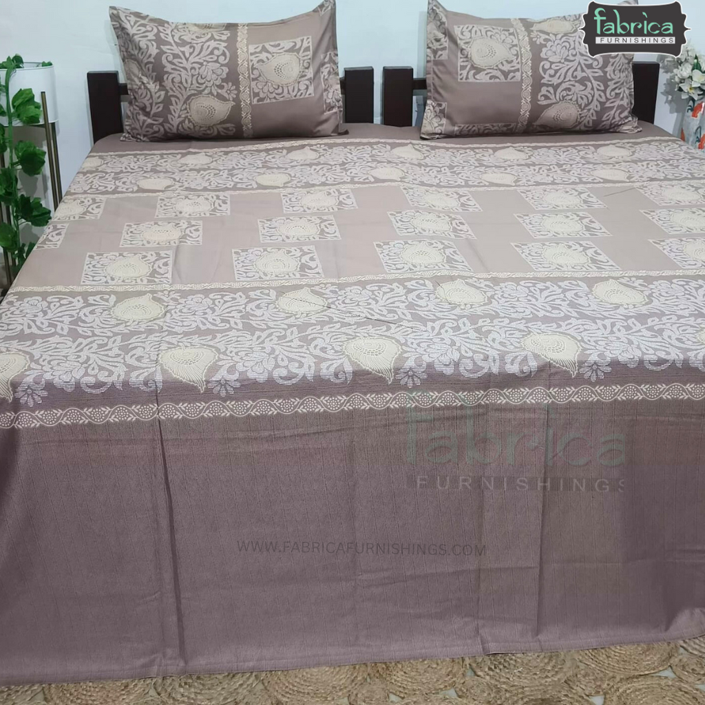 Glory Pure Cotton Premium King Size Bedsheet