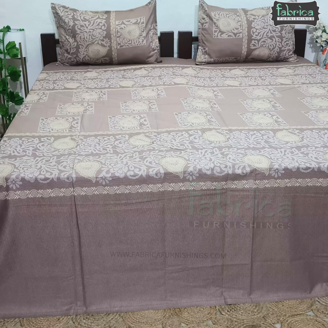 Glory Pure Cotton Premium King Size Bedsheet