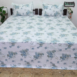 Glory Queen Size Pure Cotton Printed Bedsheet