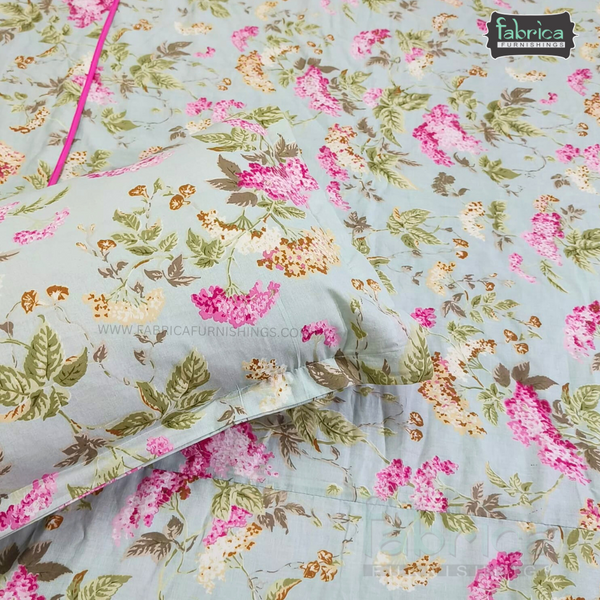Traditional Anokhi Printed King Size 4 Piece Pure Cotton Bedsheet