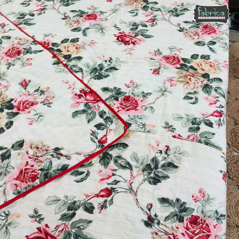 Traditional Anokhi Printed King Size 4 Piece Pure Cotton Bedsheet