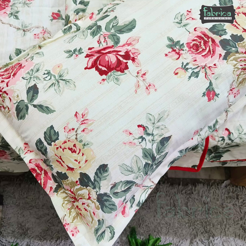 Traditional Anokhi Printed King Size 4 Piece Pure Cotton Bedsheet
