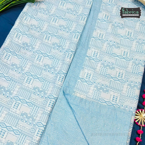 Navrang Pure Cotton Soothing Single Duvet  Pair (TEHAR)
