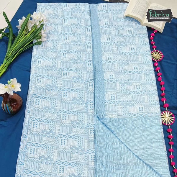 Navrang Pure Cotton Soothing Single Duvet  Pair (TEHAR)