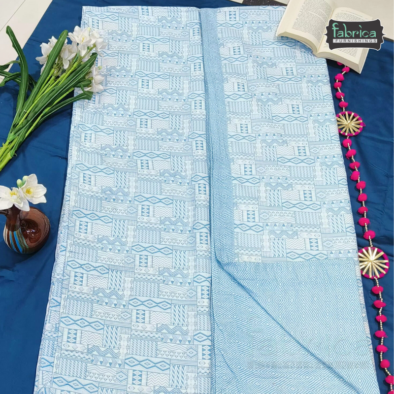 Navrang Pure Cotton Soothing Single Duvet  Pair (TEHAR)