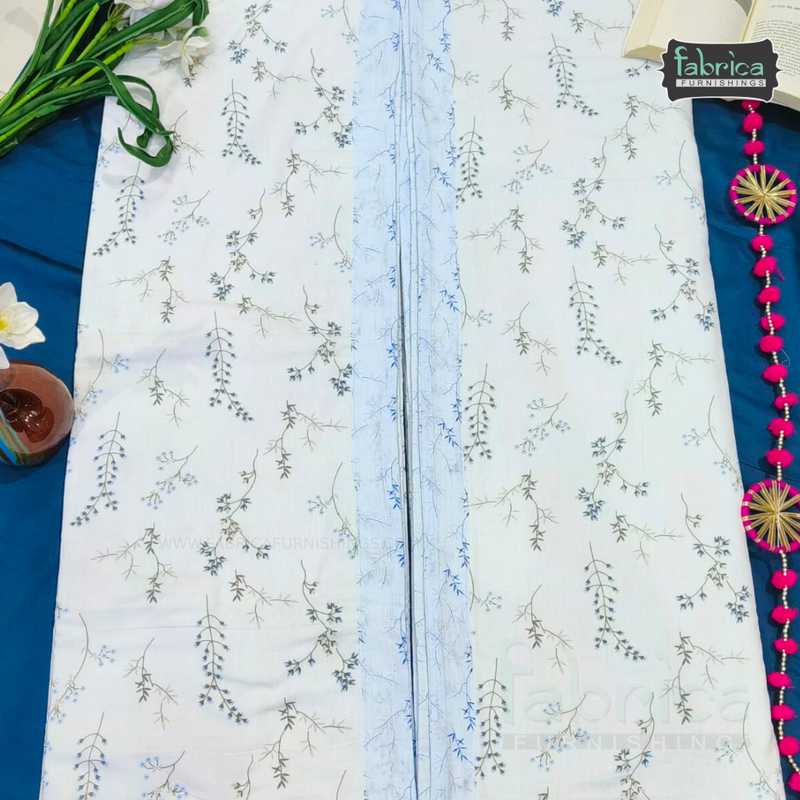 Navrang Pure Cotton Soothing Single Duvet  Pair (TEHAR)