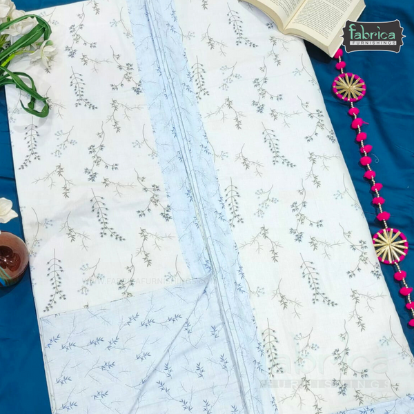 Navrang Pure Cotton Soothing Single Duvet  Pair (TEHAR)