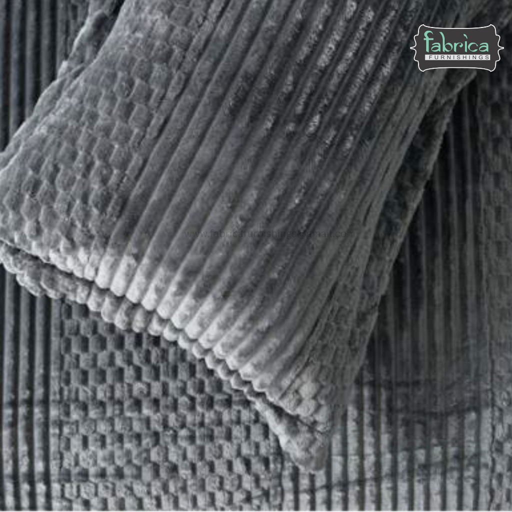 Premium Embossed Solid Color King Size Woolen Bedsheet