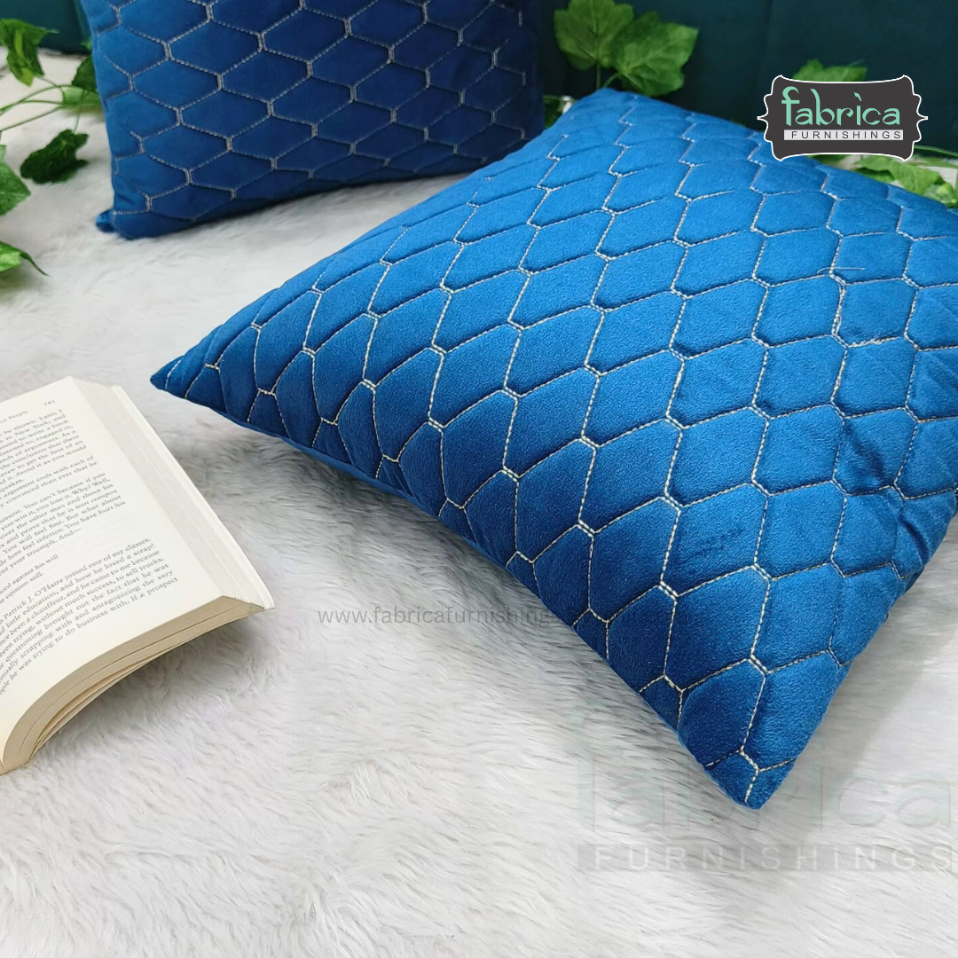 Anita's Royal Embroidered Designer Cushion cover 5 Pcs Set