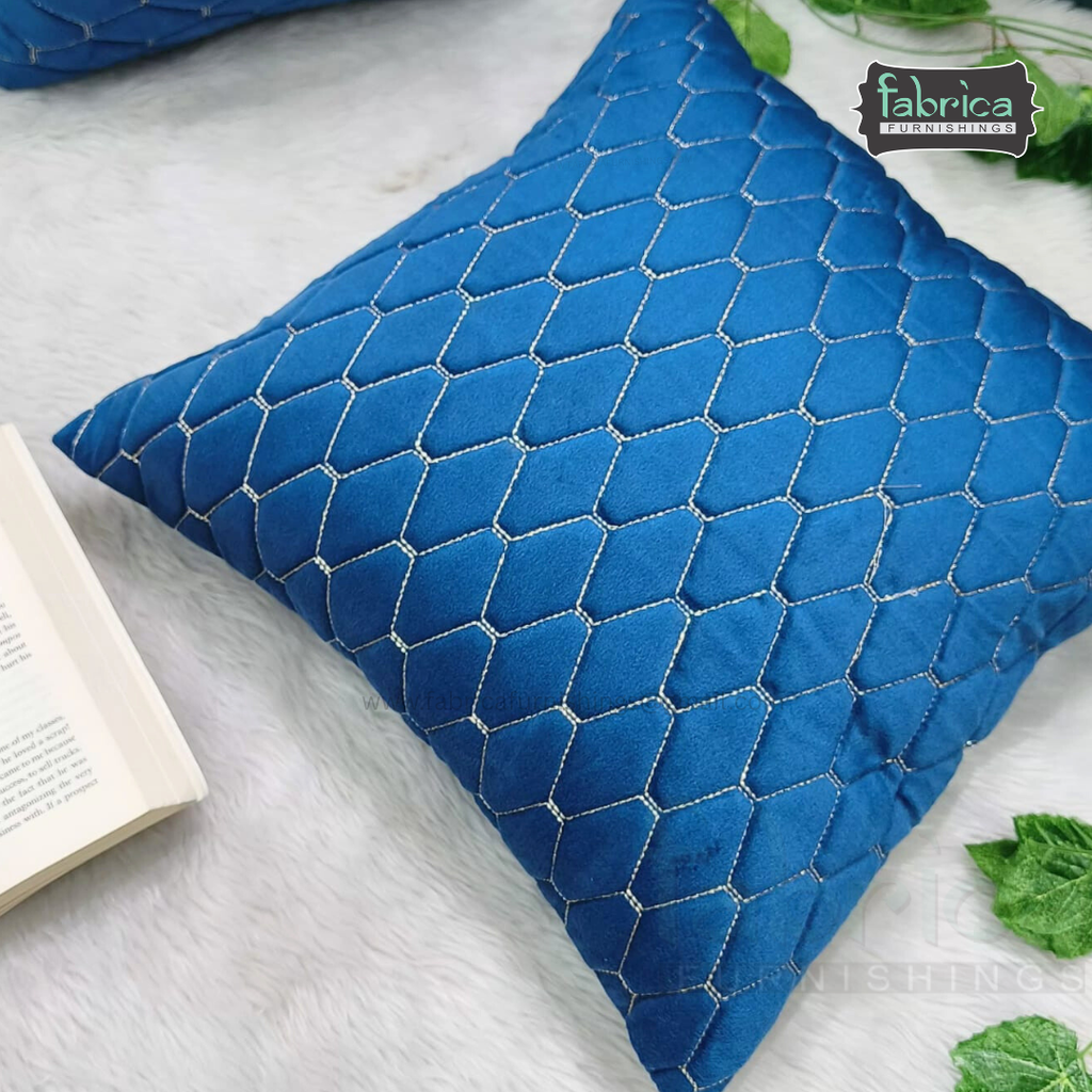 Anita's Royal Embroidered Designer Cushion cover 5 Pcs Set