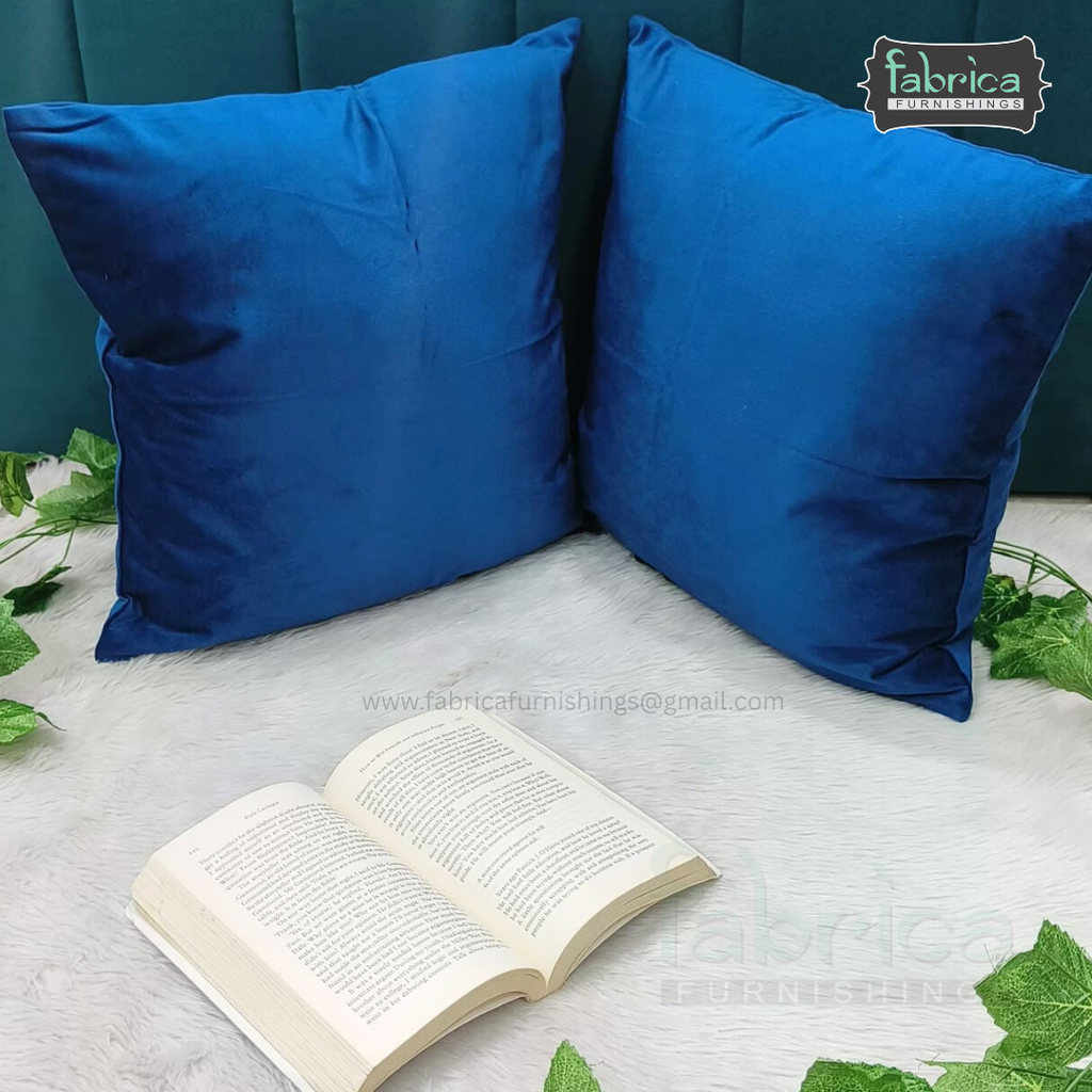 ANITA'S ROYAL VELVET GRACE  CUSHION COVERS (SET OF 2).