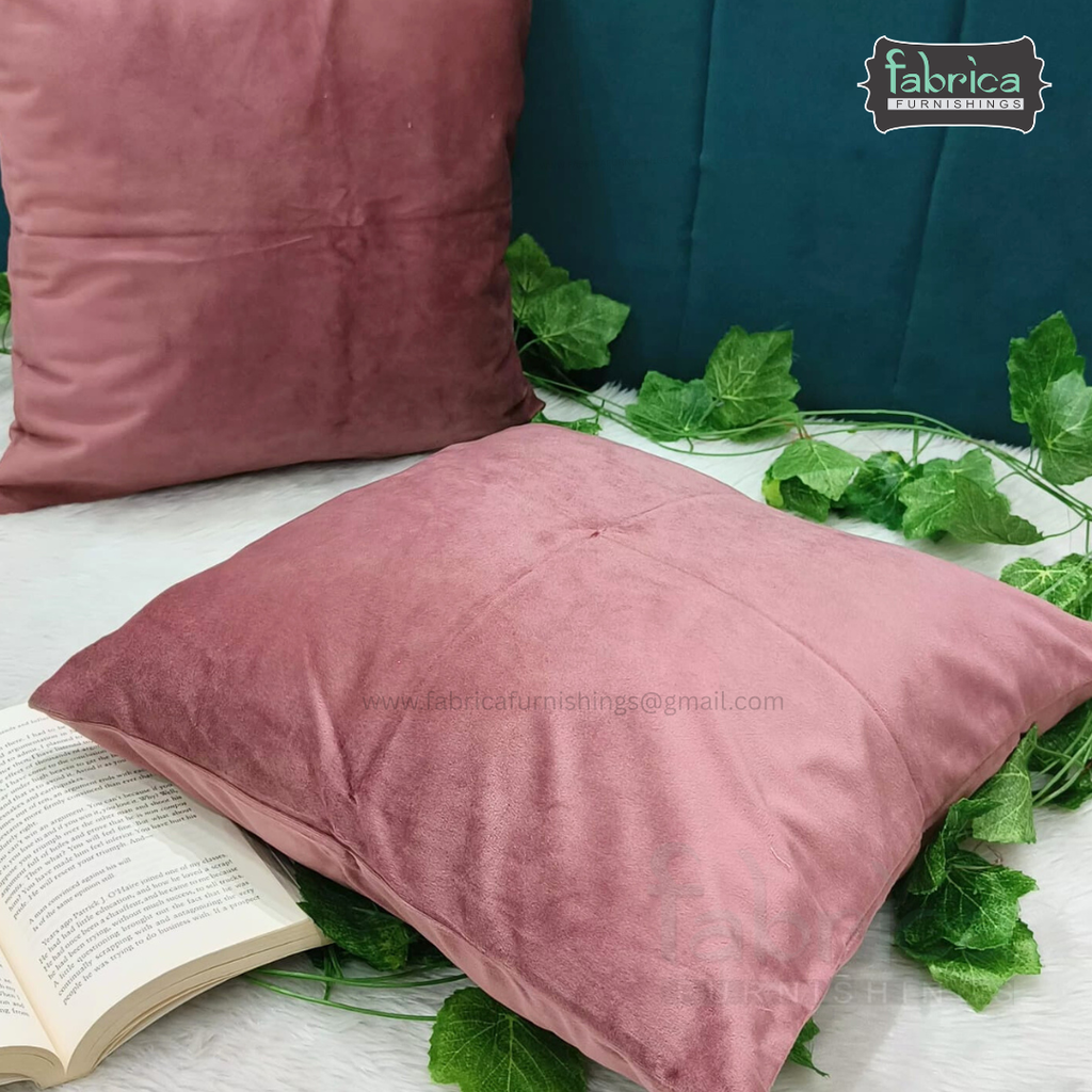 ANITA'S ROYAL VELVET GRACE CUSHION COVERS (SET OF 2).
