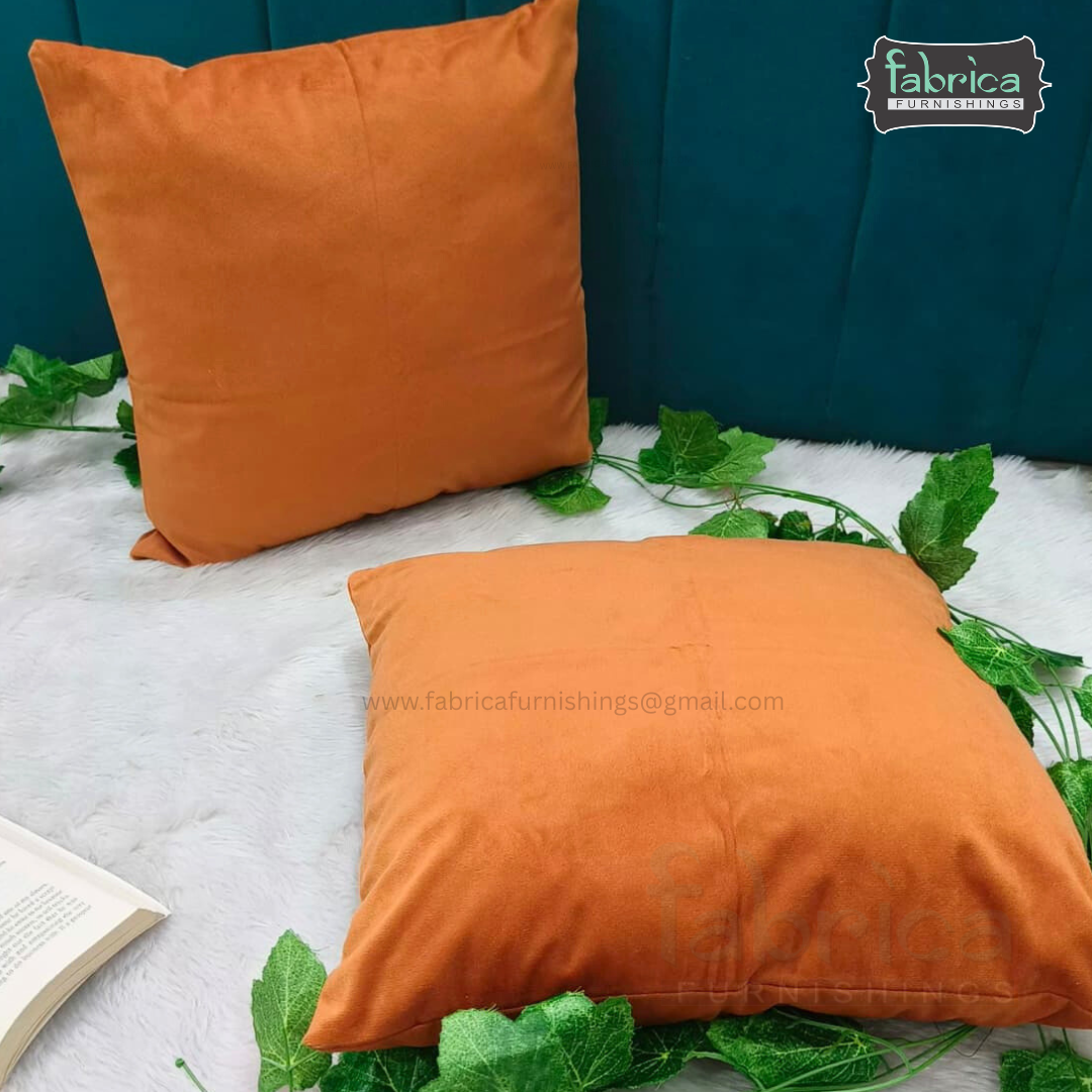 ANITA'S ROYAL VELVET GRACE CUSHION COVERS (SET OF 2).