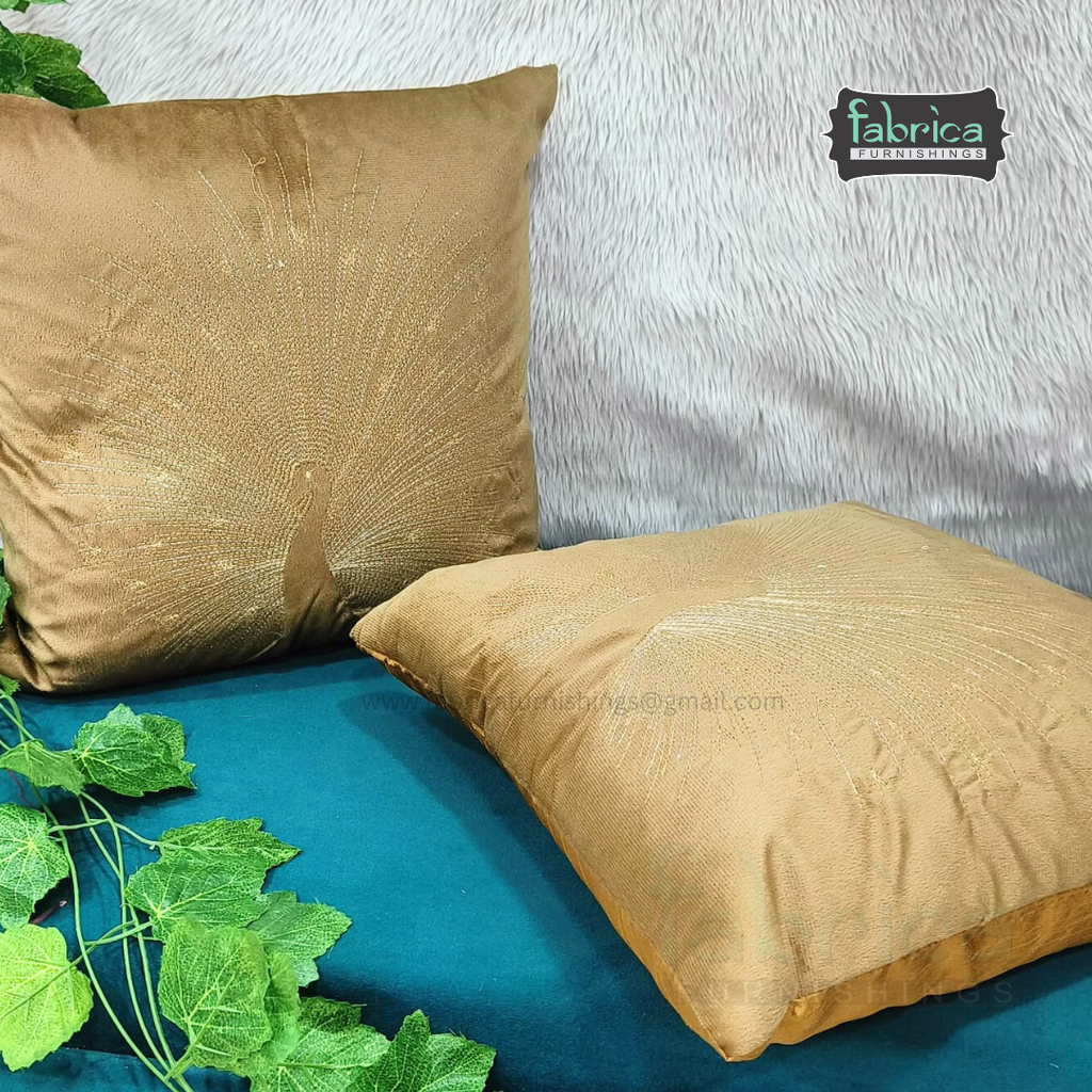 Anita's Royal Embroidered Designer Cushion cover 5 Pcs Set