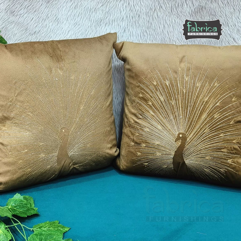 Anita's Royal Embroidered Designer Cushion cover 5 Pcs Set