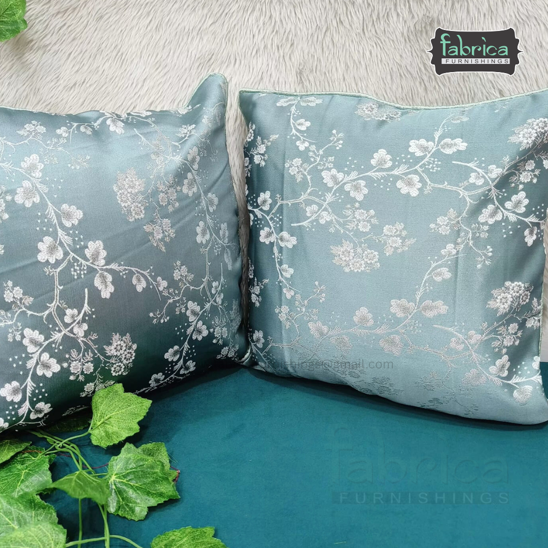 Anita's Royal Embroidered Designer Cushion cover 5 Pcs Set