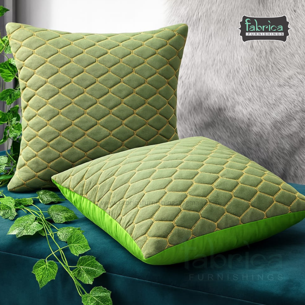 Anita's Royal Embroidered Designer Cushion cover 5 Pcs Set