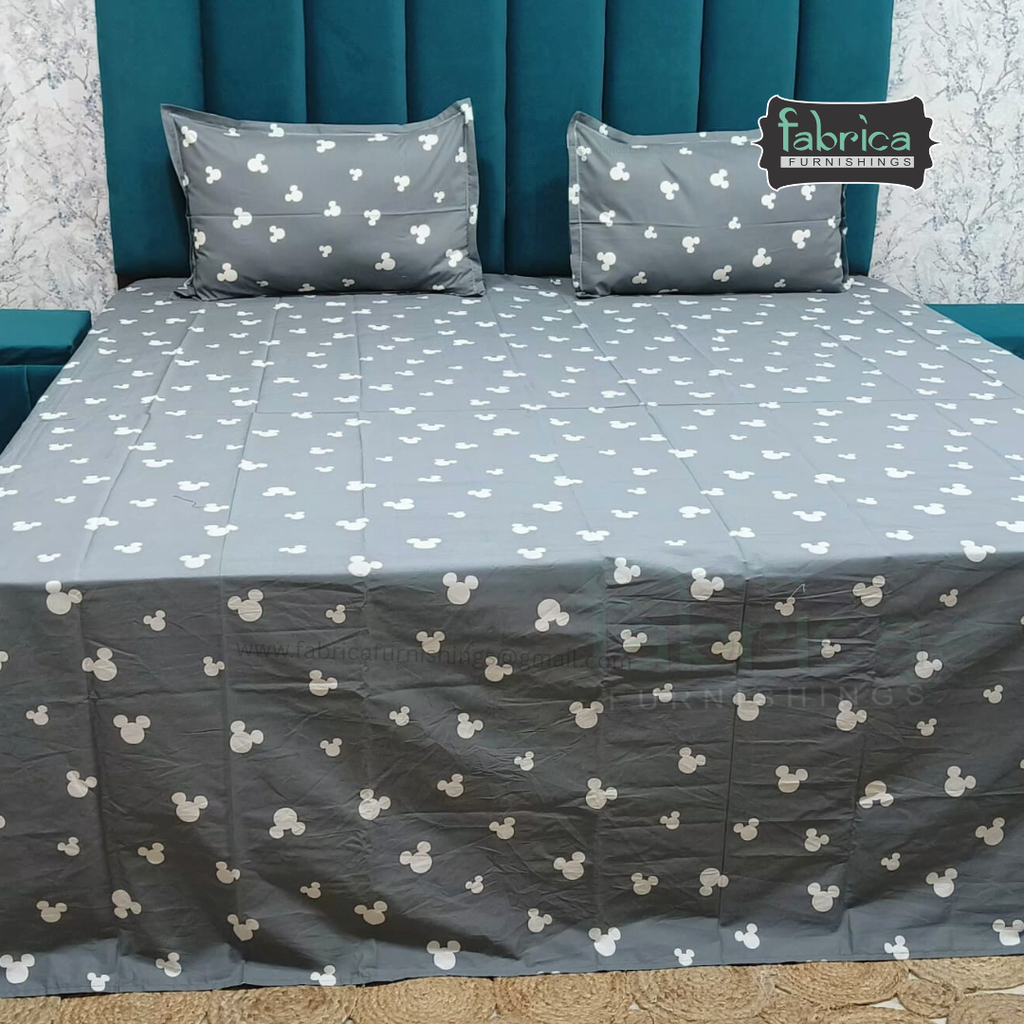 Premium Export Cotton King Size Printed Bedsheet