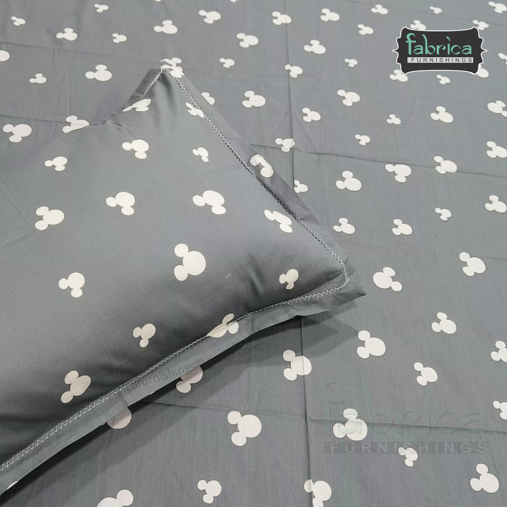 Premium Export Cotton King Size Printed Bedsheet