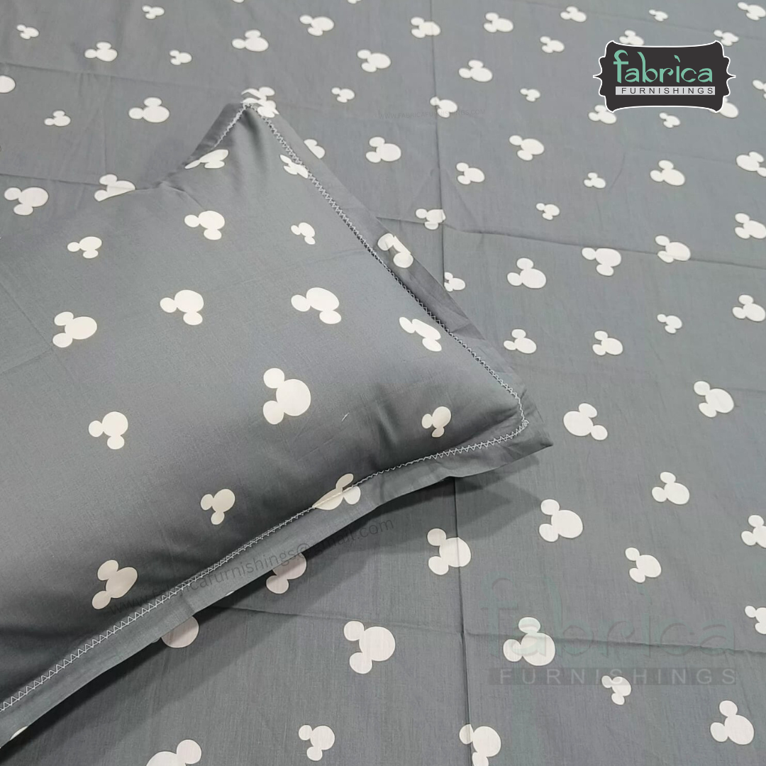 Premium Export Cotton King Size Printed Bedsheet