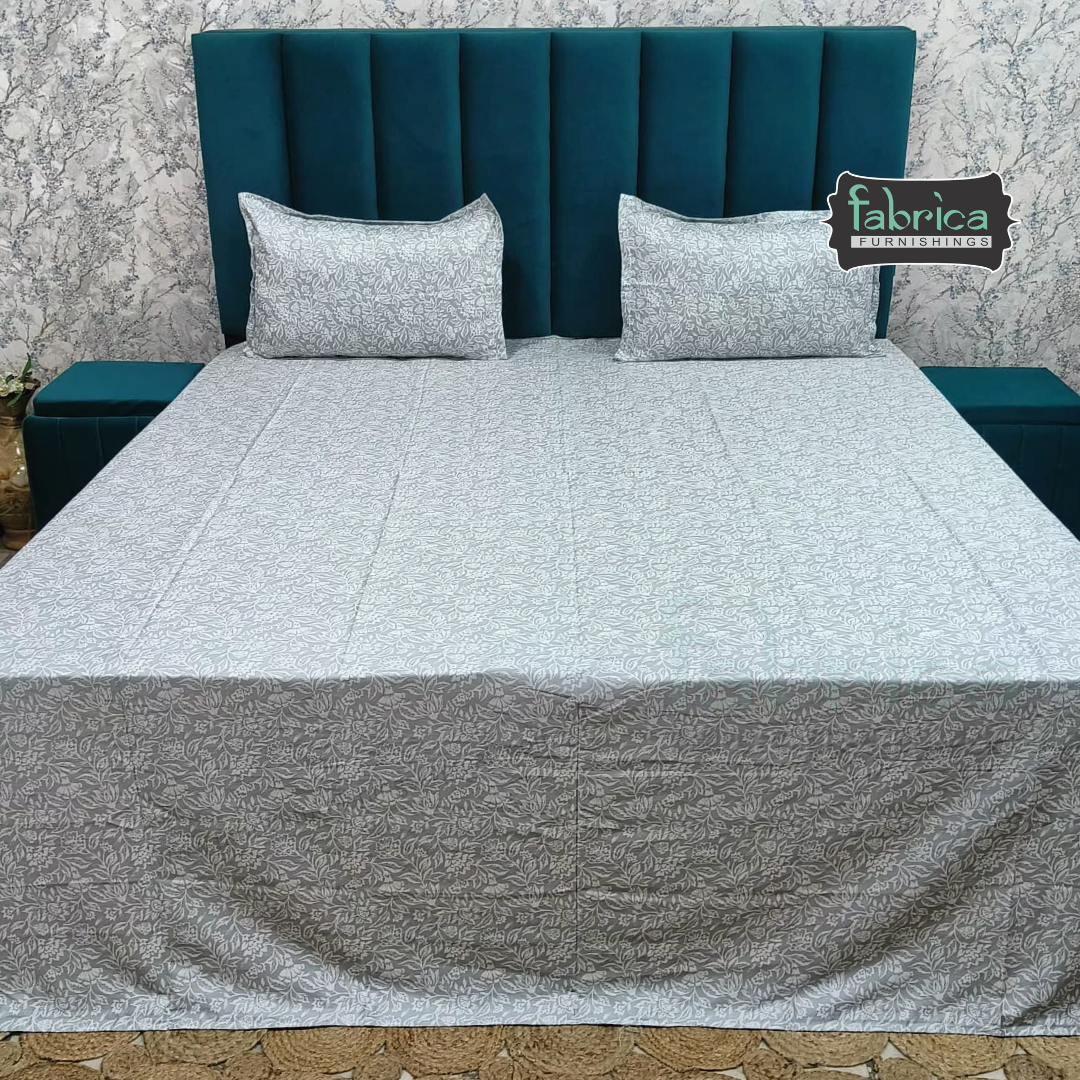 Premium Export Cotton King Size Printed Bedsheet