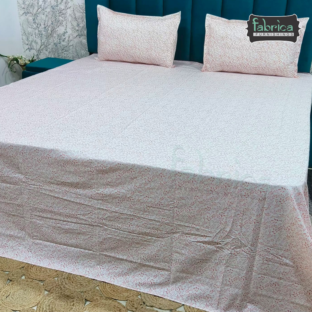 Premium Export Cotton King Size Printed Bedsheet