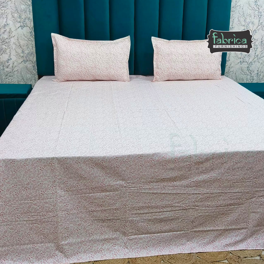 Premium Export Cotton King Size Printed Bedsheet