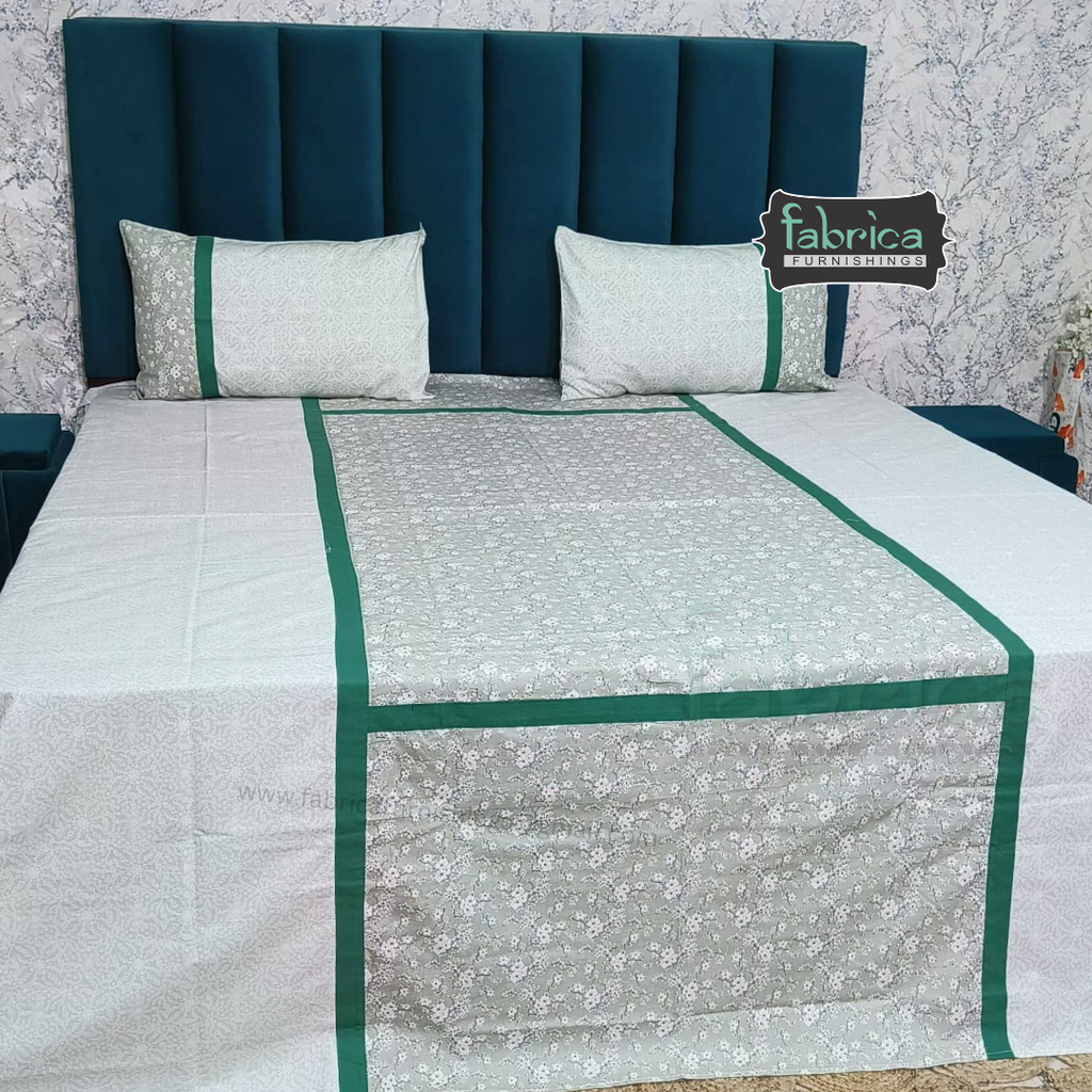 Premium Export Cotton King Size Printed Bedsheet