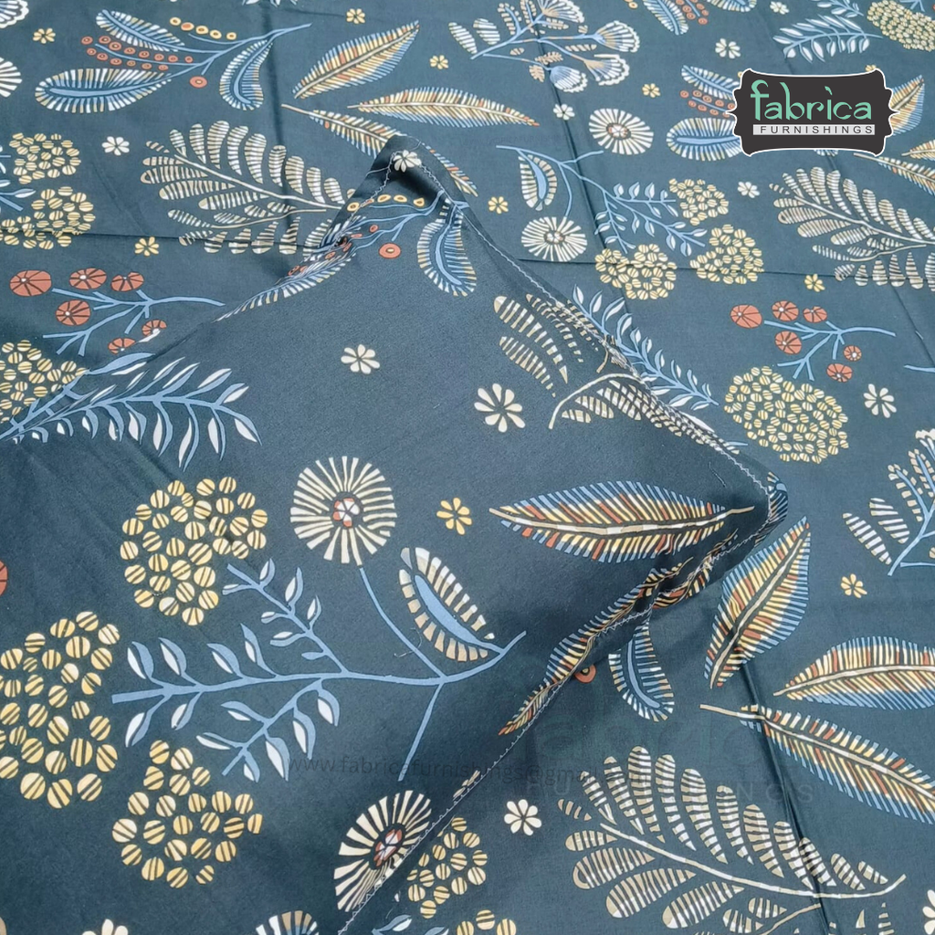 Procian Print Premium Pure Cotton Queen Size Bedsheet
