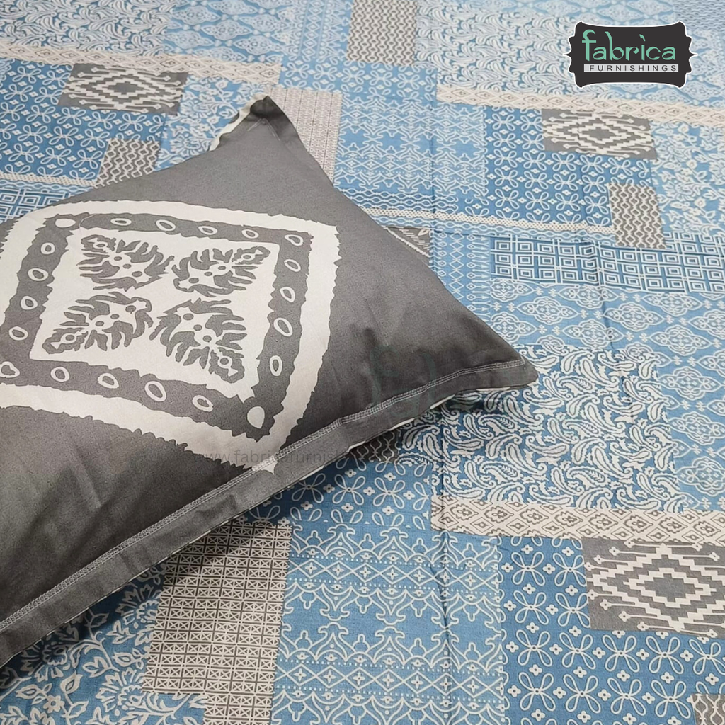 Irish printed  super king size pure cotton bedsheet