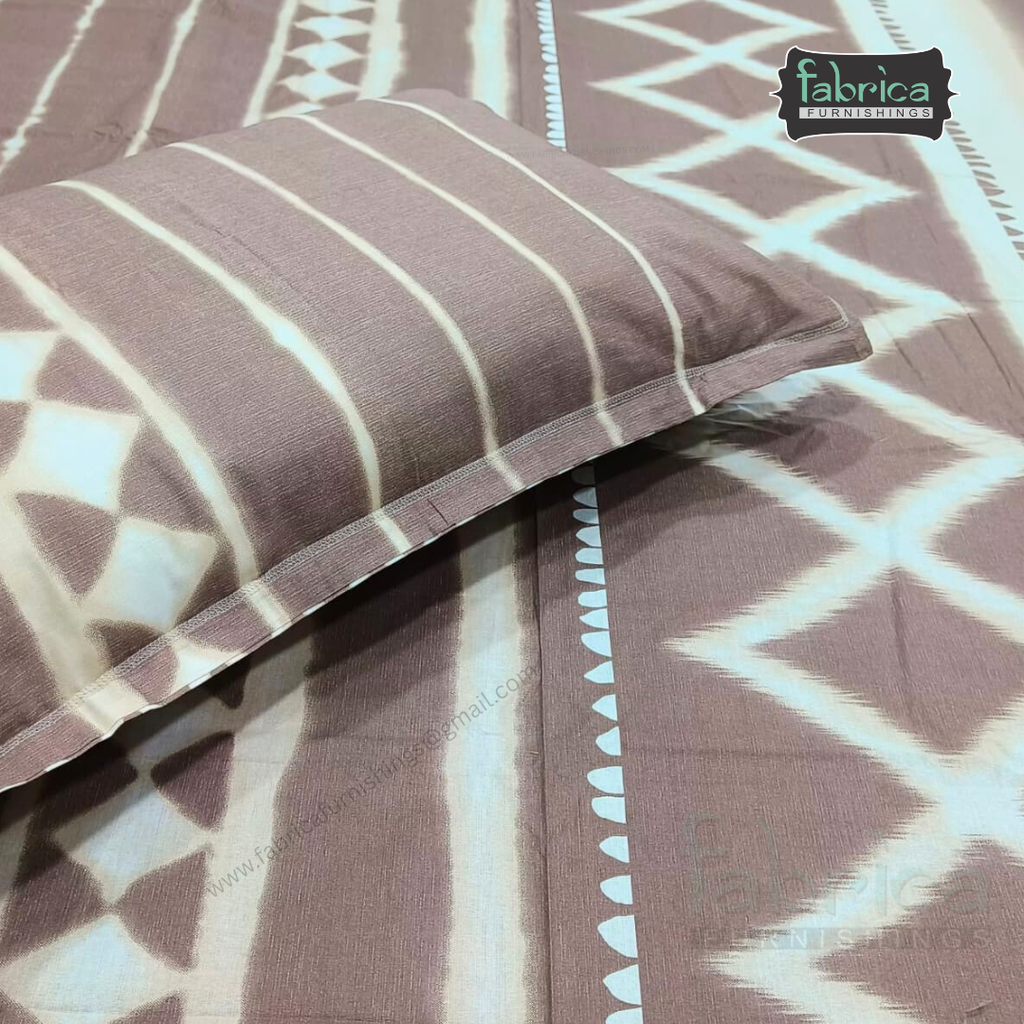 Irish printed  super king size pure cotton bedsheet