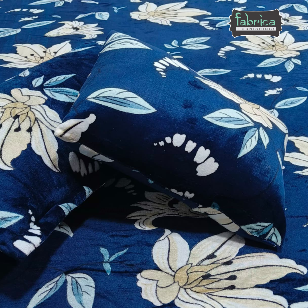 Berlin 6 pcs printed premium winter bedding set