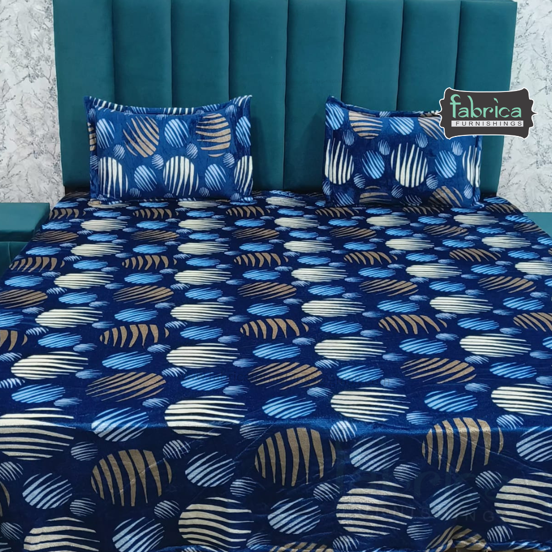 Maestro 4 pcs printed premium winter bedding set