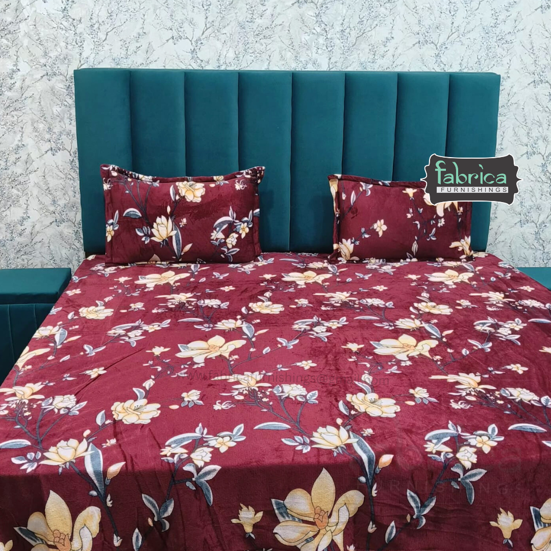 Maestro 4 pcs printed premium winter bedding set