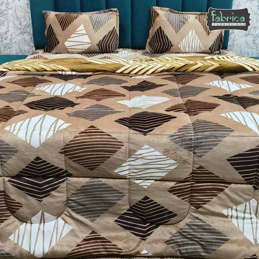 Maestro4 pcs printed premium winter bedding set