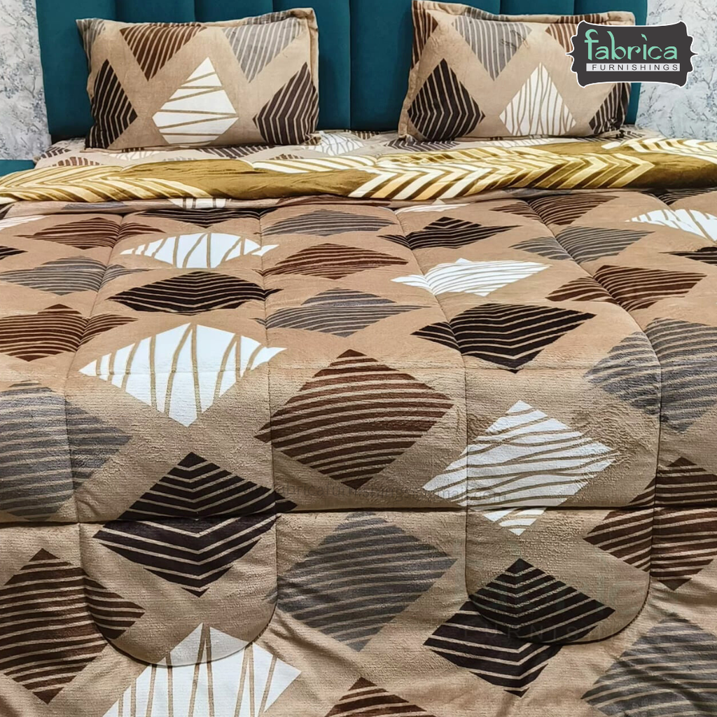 Maestro4 pcs printed premium winter bedding set