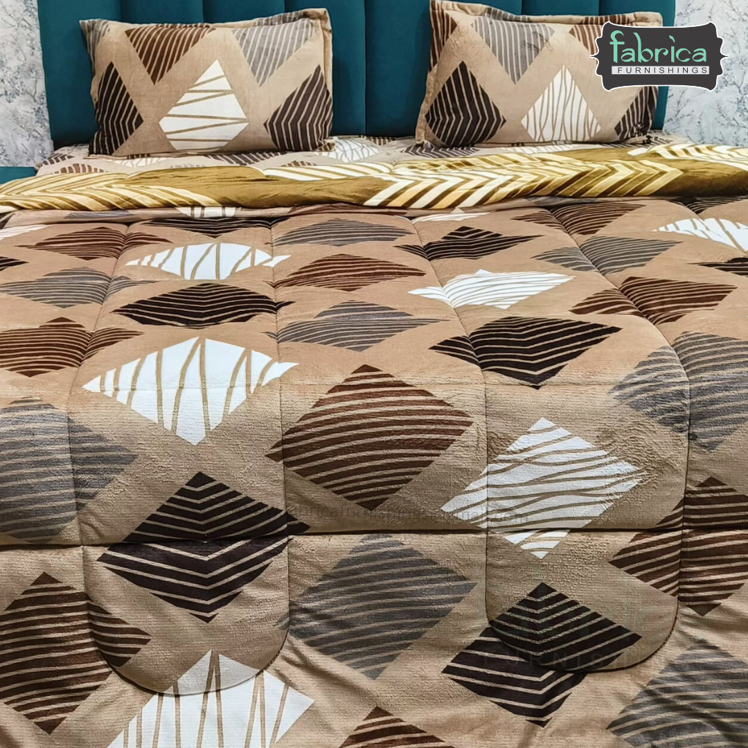 Maestro4 pcs printed premium winter bedding set