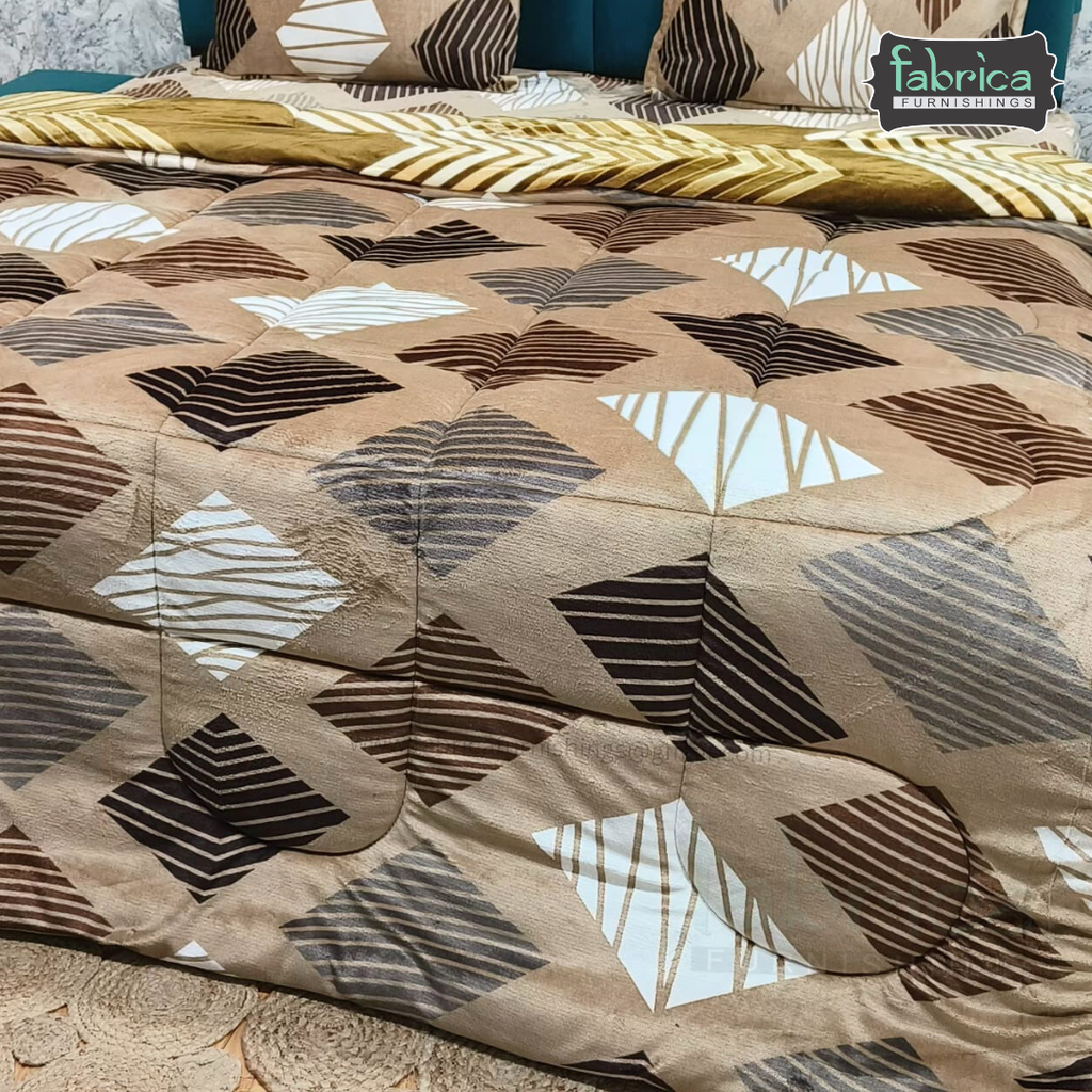 Maestro4 pcs printed premium winter bedding set