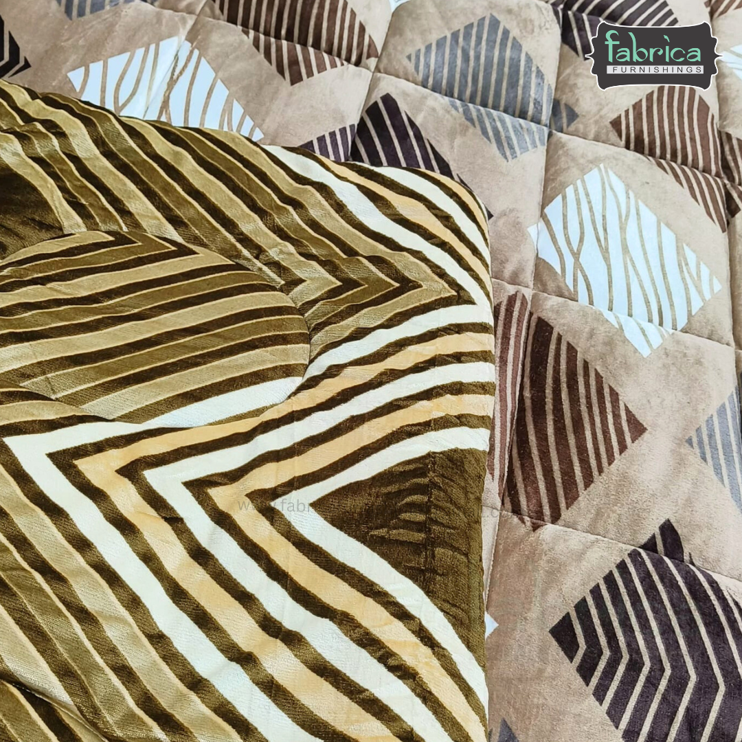 Maestro4 pcs printed premium winter bedding set