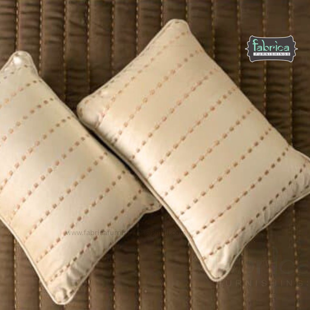 Cozy Dreams Quilted Embroidered 5 Piece Bedding Set