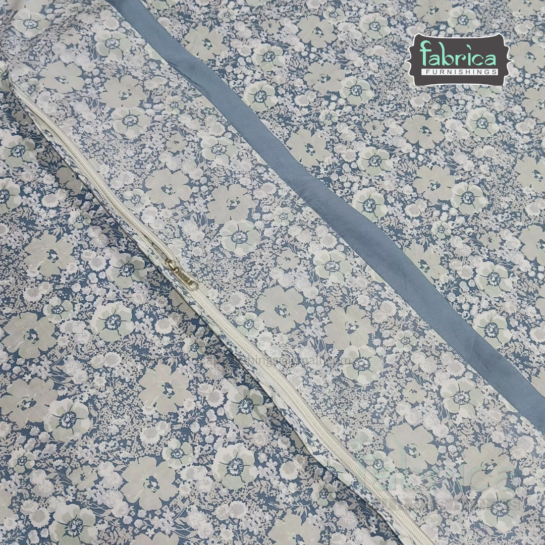 Summer Mist Premium Single Bed Pure Cotton AC Duvet Cover