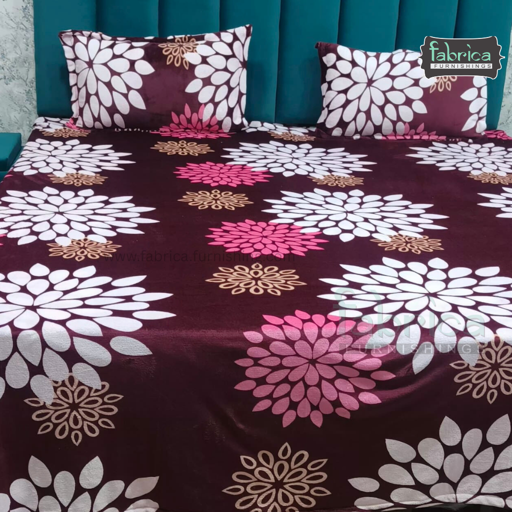 Maestro 4 pcs printed premium winter bedding set