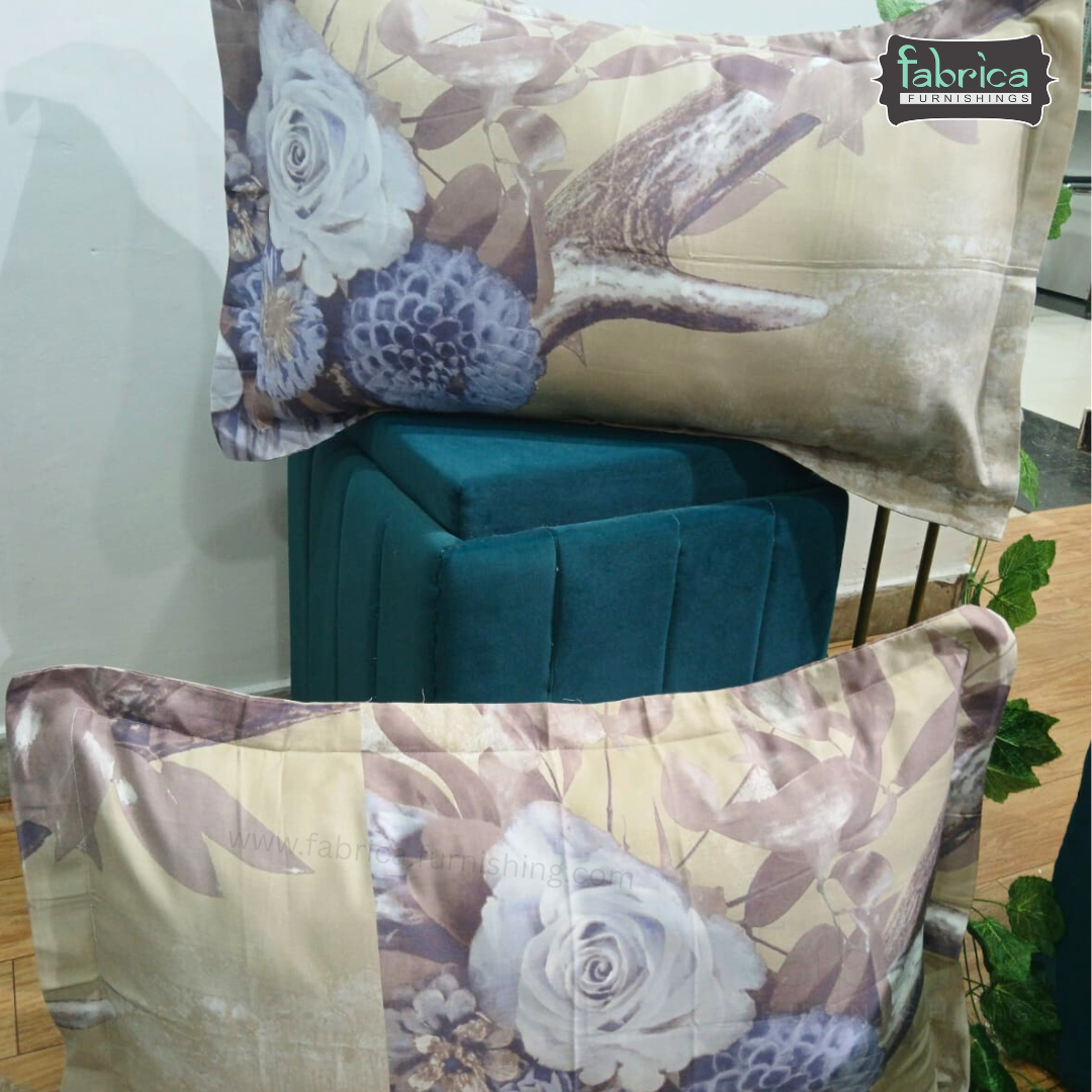 Fabby Printed Pure Cotton Pillow Covers only