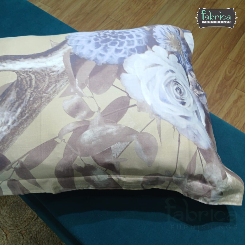 Fabby Printed Pure Cotton Pillow Covers only