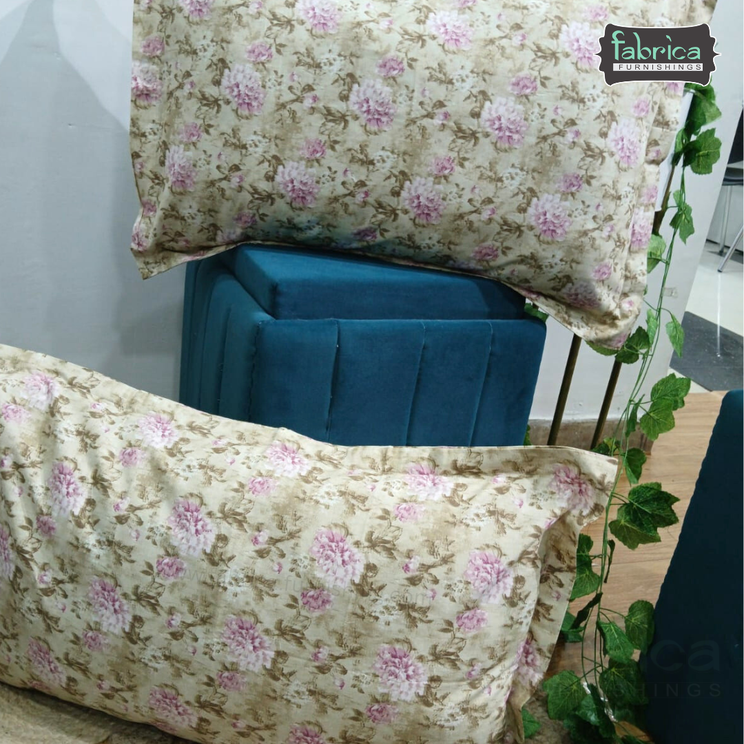 Fabby Printed Pure Cotton Pillow Covers only