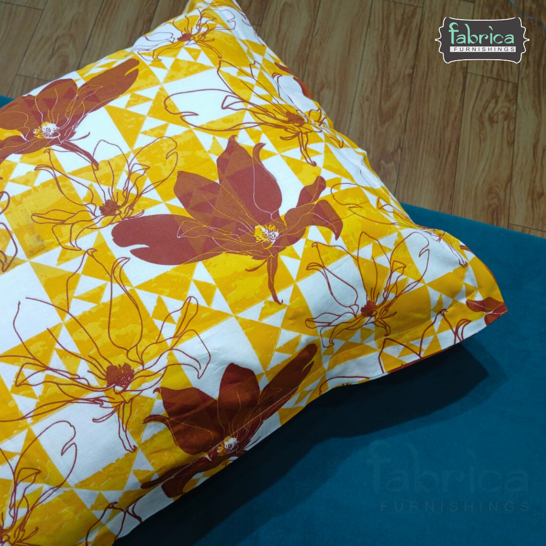Fabby Printed Pure Cotton Pillow Covers only