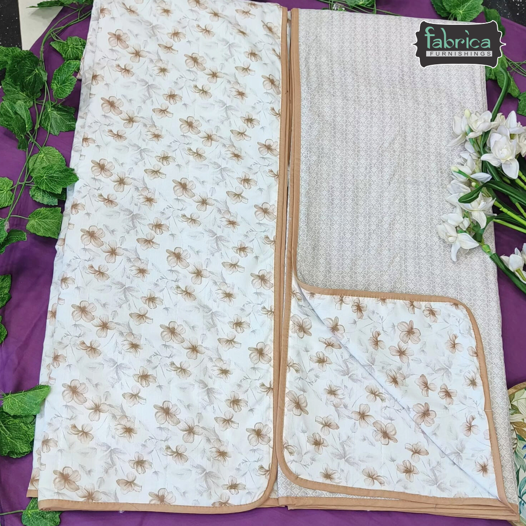 Blissed Pure Cotton Soothing Single Duvet Covers Pair (TEHAR)