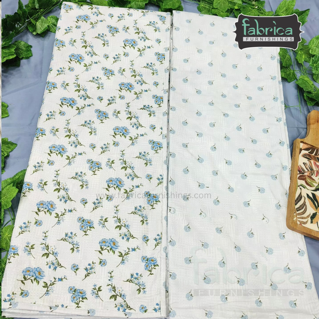 Navrang Pure Cotton Soothing Single Duvet  Pair (TEHAR)