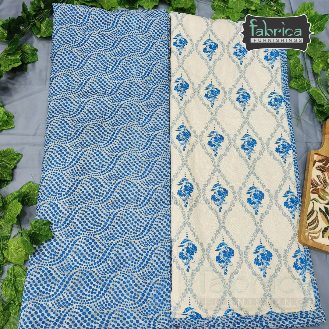 Navrang Pure Cotton Soothing Single Duvet  Pair (TEHAR)